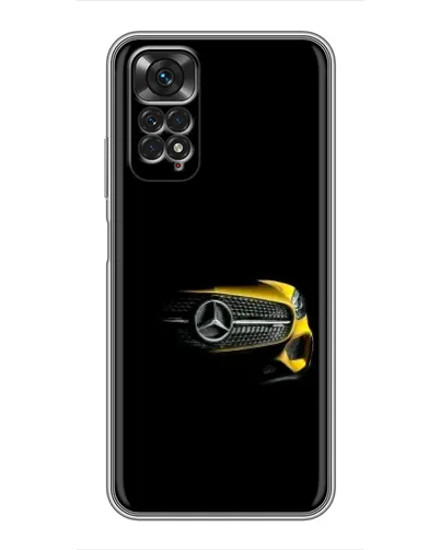 Чехол для Xiaomi Redmi Note 11 / 11s с картинкой «Mercedes — ретро стиль»