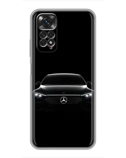 Чехол для Xiaomi Redmi Note 11 / 11s с картинкой «Mercedes Vision — концепт»