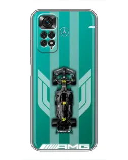 Чехол для Xiaomi Redmi Note 11 / 11s с картинкой «Mercedes AMG Petronas»