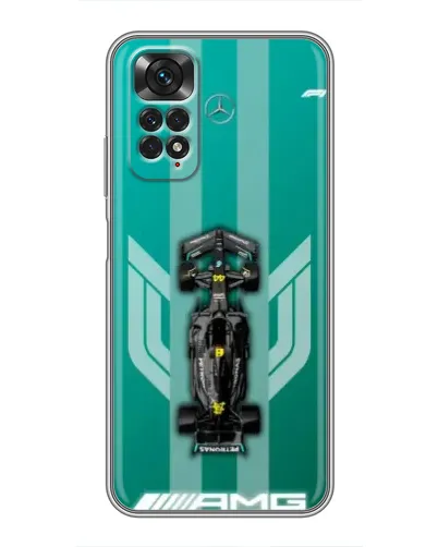 Чехол для Xiaomi Redmi Note 11 / 11s с картинкой «Mercedes AMG Petronas»
