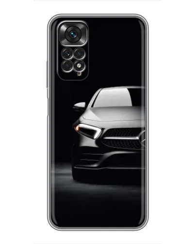 Чехол для Xiaomi Redmi Note 11 / 11s с картинкой «Свет фар Mercedes»