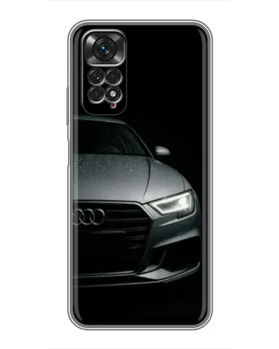 Чехол для Xiaomi Redmi Note 11 / 11s с картинкой «Audi — детализация кузова»