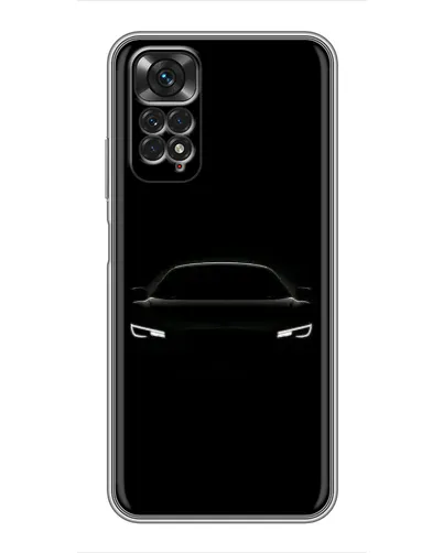 Чехол для Xiaomi Redmi Note 11 / 11s с картинкой «Взгляд Audi в темноте»