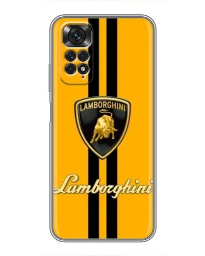 Чехол для Xiaomi Redmi Note 11 / 11s с картинкой «Lamborghini Stripe желтый» Чехол для Xiaomi Redmi Note 11 / 11s с картинкой «Lamborghini Stripe желтый»