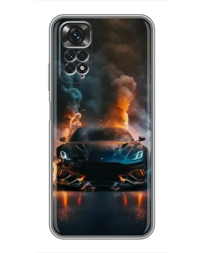 Чехол для Xiaomi Redmi Note 11 / 11s с картинкой «Lamborghini дымная эстетика» Чехол для Xiaomi Redmi Note 11 / 11s с картинкой «Lamborghini дымная эстетика»