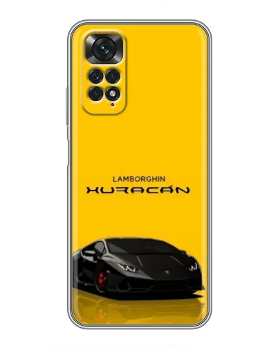 Чехол для Xiaomi Redmi Note 11 / 11s с картинкой «Lamborghini Huracan черный» Чехол для Xiaomi Redmi Note 11 / 11s с картинкой «Lamborghini Huracan черный»