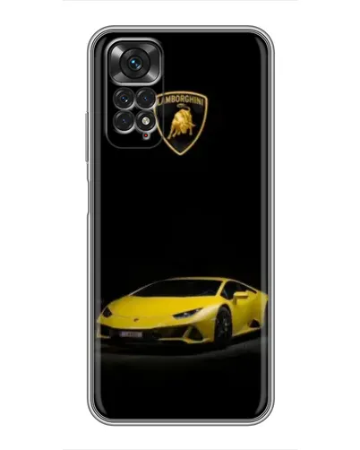Чехол для Xiaomi Redmi Note 11 / 11s с картинкой «Lamborghini желтый акцент» Чехол для Xiaomi Redmi Note 11 / 11s с картинкой «Lamborghini желтый акцент»