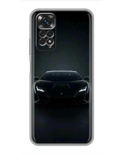 Чехол для Xiaomi Redmi Note 11 / 11s с картинкой «Черный Lamborghini Aventador» Чехол для Xiaomi Redmi Note 11 / 11s с картинкой «Черный Lamborghini Aventador»
