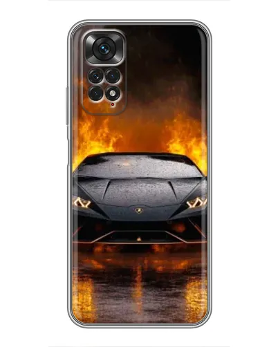 Чехол для Xiaomi Redmi Note 11 / 11s с картинкой «Lamborghini в огне» Чехол для Xiaomi Redmi Note 11 / 11s с картинкой «Lamborghini в огне»