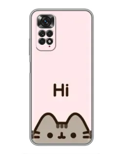 Чохол для Xiaomi Redmi Note 11 / 11s з картинкою «Пушин каже Hi» Чохол для Xiaomi Redmi Note 11 / 11s з картинкою «Пушин каже Hi»