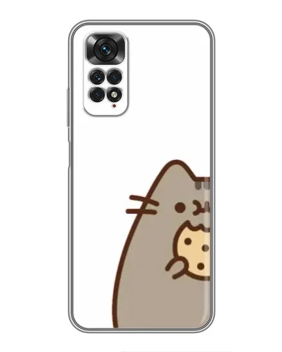Чохол для Xiaomi Redmi Note 11 / 11s з картинкою «Пушин з печивом» Чохол для Xiaomi Redmi Note 11 / 11s з картинкою «Пушин з печивом»