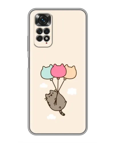 Чохол для Xiaomi Redmi Note 11 / 11s з картинкою «Пушин на кульках» Чохол для Xiaomi Redmi Note 11 / 11s з картинкою «Пушин на кульках»