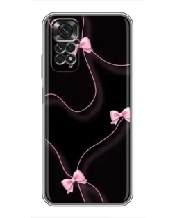 Чохол для Xiaomi Redmi Note 11 / 11s з картинкою «Рожеві стрічки»