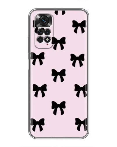 Чохол для Xiaomi Redmi Note 11 / 11s з картинкою «Чорні банти Coquette» Чохол для Xiaomi Redmi Note 11 / 11s з картинкою «Чорні банти Coquette»