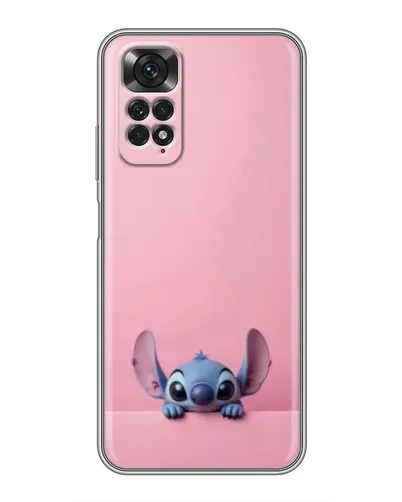 Чехол для Xiaomi Redmi Note 11 / 11s с картинкой «Stitch выглядывает»