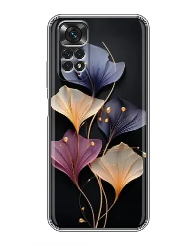 Чохол для Xiaomi Redmi Note 11 / 11s з картинкою «Лілові квіти грації»