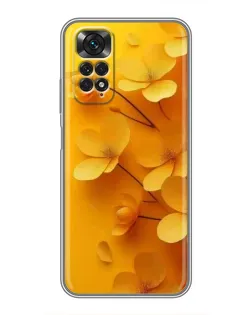 Чохол для Xiaomi Redmi Note 11 / 11s з картинкою «Золоті пелюстки» Чохол для Xiaomi Redmi Note 11 / 11s з картинкою «Золоті пелюстки»