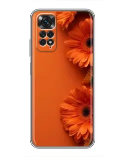 Чохол для Xiaomi Redmi Note 11 / 11s з картинкою «Помаранчеві гербери» Чохол для Xiaomi Redmi Note 11 / 11s з картинкою «Помаранчеві гербери»