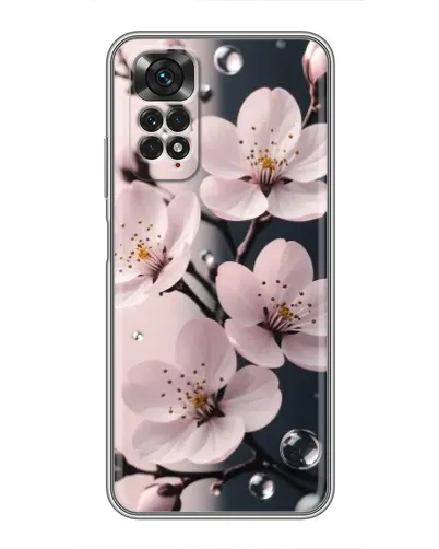 Чехол для Xiaomi Redmi Note 11 / 11s с картинкой «Нежная сакура и капли» Чехол для Xiaomi Redmi Note 11 / 11s с картинкой «Нежная сакура и капли»