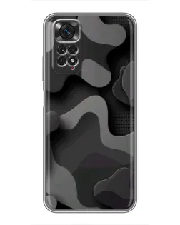 Чохол для Xiaomi Redmi Note 11 / 11s з картинкою «Темний абстрактний камуфляж» Чохол для Xiaomi Redmi Note 11 / 11s з картинкою «Темний абстрактний камуфляж»