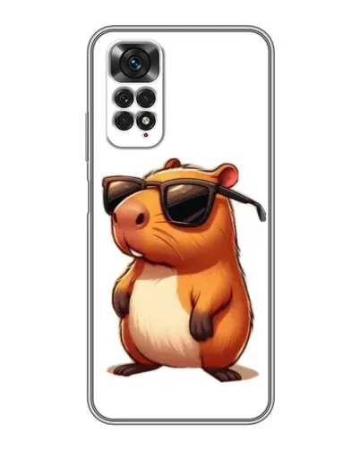 Чохол для Xiaomi Redmi Note 11 / 11s з картинкою «Капібара в окулярах» Чохол для Xiaomi Redmi Note 11 / 11s з картинкою «Капібара в окулярах»