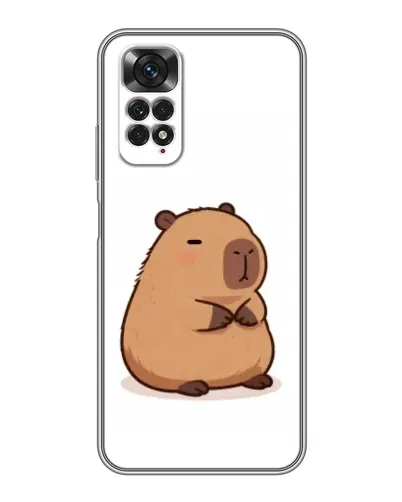 Чохол для Xiaomi Redmi Note 11 / 11s з картинкою «Товстенька капібара» Чохол для Xiaomi Redmi Note 11 / 11s з картинкою «Товстенька капібара»