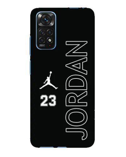 Чехол для Xiaomi Redmi Note 11E Pro с картинкой «Jordan Vertical»