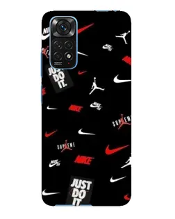 Чехол для Xiaomi Redmi Note 11E Pro с картинкой «Nike Mix Pattern»