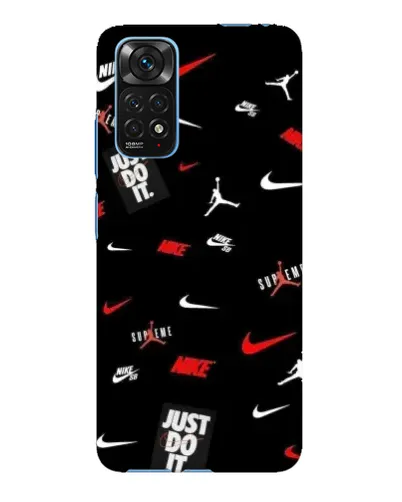 Чехол для Xiaomi Redmi Note 11E Pro с картинкой «Nike Mix Pattern»