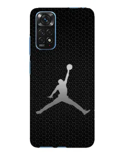 Чехол для Xiaomi Redmi Note 11E Pro с картинкой «Jordan Dark Carbon»
