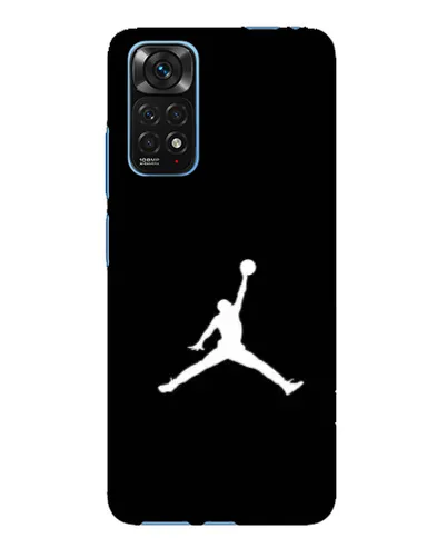 Чехол для Xiaomi Redmi Note 11E Pro с картинкой «Jordan Silhouette»