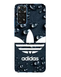 Чехол для Xiaomi Redmi Note 11E Pro с картинкой «Adidas Trefoil Blue»