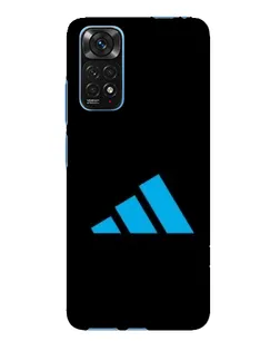 Чохол для Xiaomi Redmi Note 11E Pro з картинкою «Adidas Cyan Logo»