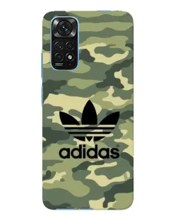 Чохол для Xiaomi Redmi Note 11E Pro з картинкою «Мілітарі стиль Adidas»