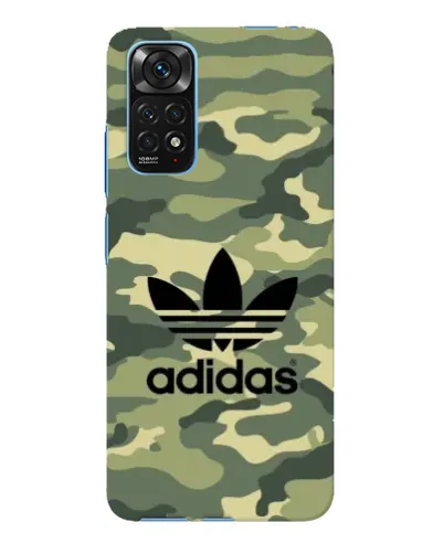 Чохол для Xiaomi Redmi Note 11E Pro з картинкою «Мілітарі стиль Adidas» Чохол для Xiaomi Redmi Note 11E Pro з картинкою «Мілітарі стиль Adidas»