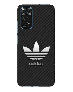 Чохол для Xiaomi Redmi Note 11E Pro з картинкою «Adidas Карбонова текстура»