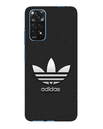 Чохол для Xiaomi Redmi Note 11E Pro з картинкою «Adidas Карбонова текстура» Чохол для Xiaomi Redmi Note 11E Pro з картинкою «Adidas Карбонова текстура»