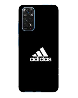 Чохол для Xiaomi Redmi Note 11E Pro з картинкою «Чорна класика Adidas»