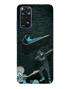 Чехол для Xiaomi Redmi Note 11E Pro с картинкой «Спортивный арт Nike»