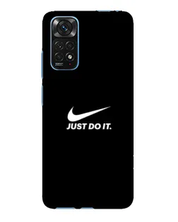 Чехол для Xiaomi Redmi Note 11E Pro с картинкой «Минимализм от Nike»