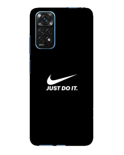 Чехол для Xiaomi Redmi Note 11E Pro с картинкой «Минимализм от Nike»