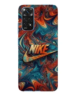 Чехол для Xiaomi Redmi Note 11E Pro с картинкой «Nike в абстракции»