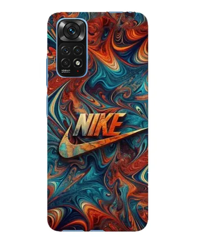 Чехол для Xiaomi Redmi Note 11E Pro с картинкой «Nike в абстракции»