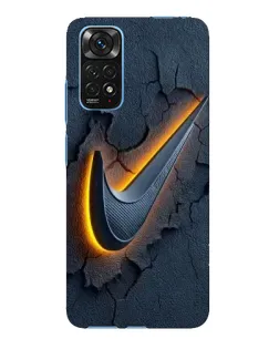 Чехол для Xiaomi Redmi Note 11E Pro с картинкой «Объемный логотип Найк»