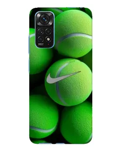 Чехол для Xiaomi Redmi Note 11E Pro с картинкой «Теннисные мячи Найк»
