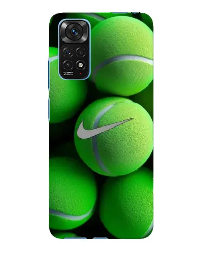 Чехол для Xiaomi Redmi Note 11E Pro с картинкой «Теннисные мячи Найк»