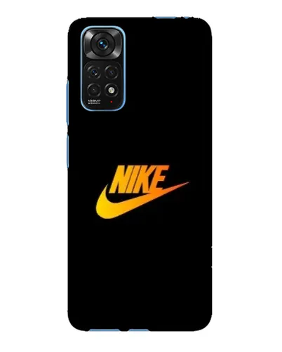 Чехол для Xiaomi Redmi Note 11E Pro с картинкой «Золотой логотип Nike»