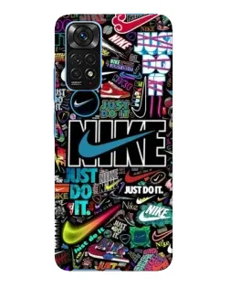 Чохол для Xiaomi Redmi Note 11E Pro з картинкою «Яскравий колаж Nike» Чохол для Xiaomi Redmi Note 11E Pro з картинкою «Яскравий колаж Nike»