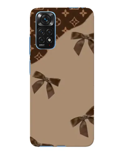 Чохол для Xiaomi Redmi Note 11E Pro з картинкою «LV — кавовий атлас» Чохол для Xiaomi Redmi Note 11E Pro з картинкою «LV — кавовий атлас»