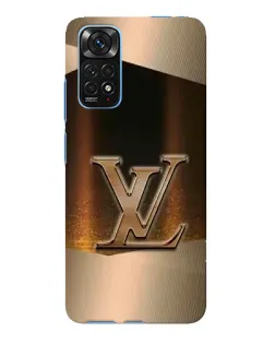 Чохол для Xiaomi Redmi Note 11E Pro з картинкою «LV — золоте сяйво»